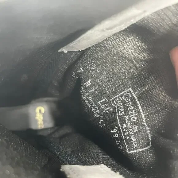 Vintage Capezio Boots Gray Suede Western Cowgirl Size 7 - Picture 11 of 11